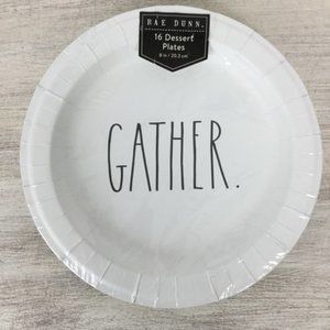 RAE DUNN Dessert Paper Plates - GATHER